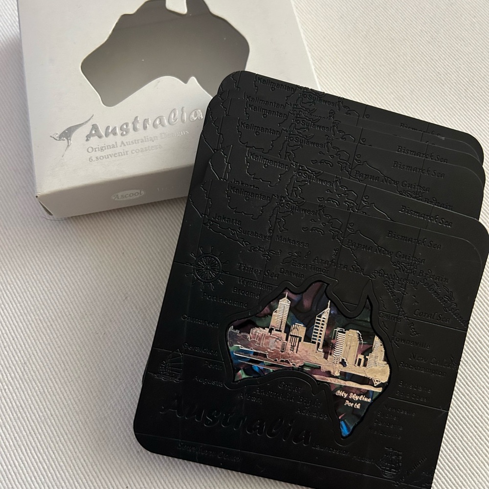 3/$10 | Australia Souvenir Coasters Set